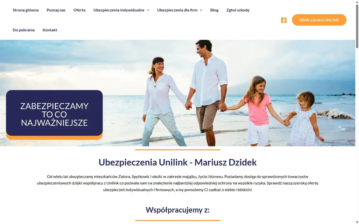 Strona ubezpieczenia-zator.pl